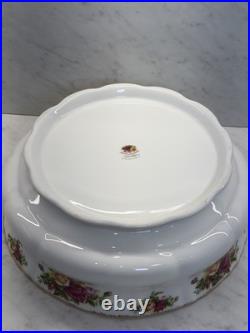 Royal Albert Old Country Roses Serving Bowl 10.5x 4 Preowned