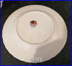 Royal Albert Old Country Roses Set Of 6 Trios Cup Sauce & 6 Side Plates Vgc