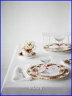 Royal Albert Old Country Roses Set of 4 Salad Plates, 8, Multi