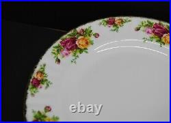 Royal Albert Old Country Roses Set of 8 Dinner Plates, 10.25x10.25x0.5