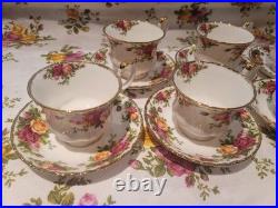 Royal Albert Old Country Roses Six Cup & Saucer Sets