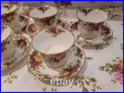 Royal Albert Old Country Roses Six Cup & Saucer Sets