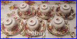 Royal Albert Old Country Roses Six Cup & Saucer Sets