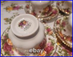 Royal Albert Old Country Roses Six Cup & Saucer Sets