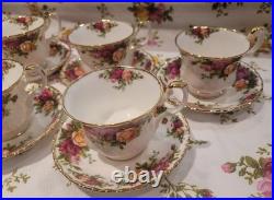 Royal Albert Old Country Roses Six Cup & Saucer Sets