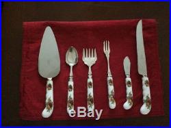 Royal Albert Old Country Roses Six Serving Pieces Cutlery Flatweare