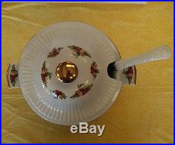Royal Albert Old Country Roses Soup Tureen 1962 bowl new with ladle