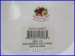 Royal Albert Old Country Roses Soup Tureen, Covered Vegetable Dish MIB