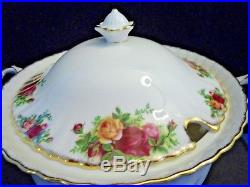 Royal Albert Old Country Roses Soup Tureen Made In England