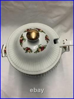 Royal Albert Old Country Roses Soup Tureen with Lid and Ladle