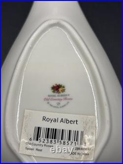 Royal Albert Old Country Roses Spoon Rest Fine Bone China 1962