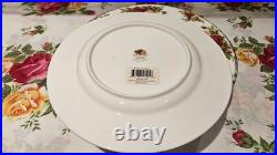 Royal Albert Old Country Roses Spring Accent Salad Plates Eight Nwt