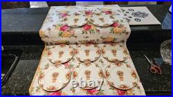 Royal Albert Old Country Roses Spring Accent Salad Plates Eight Nwt
