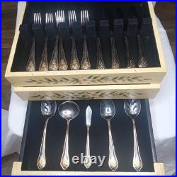 Royal Albert Old Country Roses Stainless gold accent Flatware