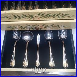 Royal Albert Old Country Roses Stainless gold accent Flatware