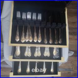 Royal Albert Old Country Roses Stainless gold accent Flatware