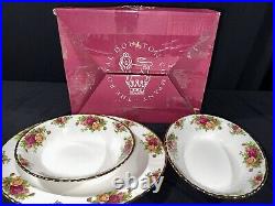 Royal Albert Old Country Roses Stoke-on-Trent, Angleterre Set Of 3 Pieces