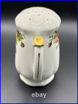 Royal Albert Old Country Roses Sugar / Powdered Sugar Shaker Sifter Rare HTF
