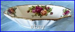 Royal Albert Old Country Roses Sweet Meat Dishes. Oval, Rectangular, and Square Royal Albert Old Country Roses Sweet Meat Dishes. Oval, Rectangular, and Square