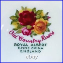Royal Albert Old Country Roses Sweet Meat Dishes. Oval, Rectangular, and Square Royal Albert Old Country Roses Sweet Meat Dishes. Oval, Rectangular, and Square