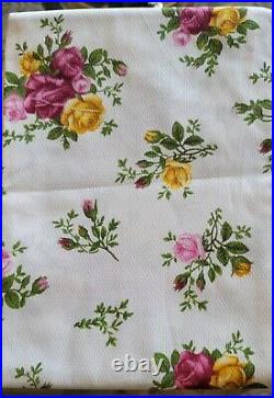 Royal Albert Old Country Roses Tablecloth 114 inches 60 inches without package