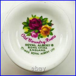 Royal Albert Old Country Roses Tea, Coffee and Dinnerware Made in England 1962