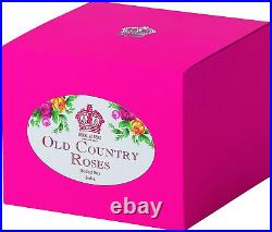 Royal Albert Old Country Roses Tea Party Caddy, 4.4H, White with a Multicolor