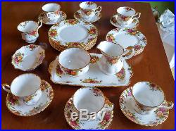 Royal Albert Old Country Roses Tea Service for Six 29 pieces Royal Albert Old Country Roses Tea Service for Six 29 pieces