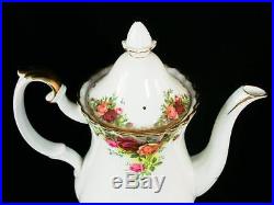 Royal Albert Old Country Roses Tea Set 31 pc Service for 12, Coffee Pot