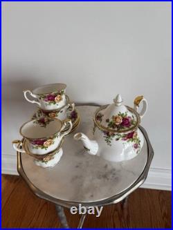 Royal Albert Old Country Roses Tea Set Bone China England Cup Set Royal Albert Old Country Roses Tea Set Bone China England Cup Set