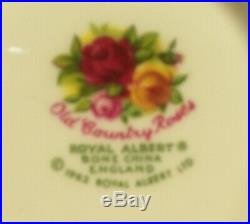 Royal Albert Old Country Roses Tea Set Made England Never Used Free Us Ship