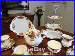 Royal Albert Old Country Roses Tea Set for 8