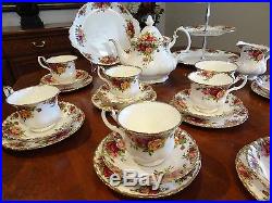 Royal Albert Old Country Roses Tea Set for 8