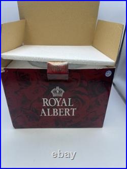 Royal Albert Old Country Roses Tea Set teapot, sugar bowl & creamer