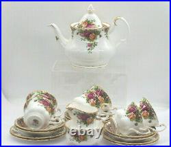 Royal Albert Old Country Roses Tea Sets 21 Piece English c. 1962