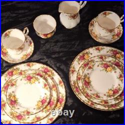 Royal Albert Old Country Roses Tea for Two Set 12 Pieces Classic English
