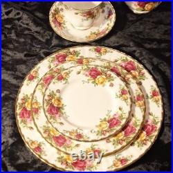 Royal Albert Old Country Roses Tea for Two Set 12 Pieces Classic English