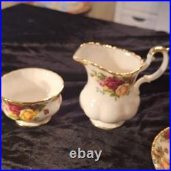 Royal Albert Old Country Roses Tea for Two Set 12 Pieces Classic English