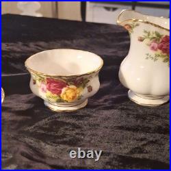 Royal Albert Old Country Roses Tea for Two Set 12 Pieces Classic English