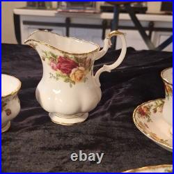 Royal Albert Old Country Roses Tea for Two Set 12 Pieces Classic English