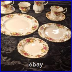 Royal Albert Old Country Roses Tea for Two Set 12 Pieces Classic English