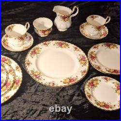 Royal Albert Old Country Roses Tea for Two Set 12 Pieces Classic English