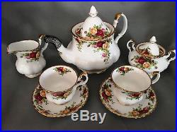 Royal Albert Old Country Roses Tea for Two Set (New & Never Used)