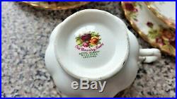 Royal Albert Old Country Roses Tea service for 4 The perfect wedding present