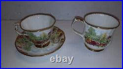 Royal Albert Old Country Roses Teacup Saucer Coffee Mug 25th Anniversary 1986