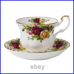 Royal Albert Old Country Roses Teacup & Saucer Set Fine Bone China