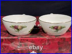 Royal Albert Old Country Roses Teapot, 2 cups set