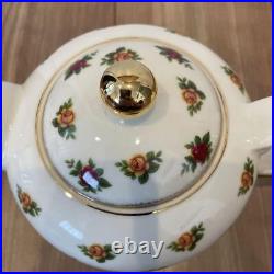 Royal Albert Old Country Roses Teapot 700ml branded