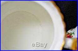 Royal Albert Old Country Roses Teapot, Creamer, Lidded Sugar Bowl Set S7848