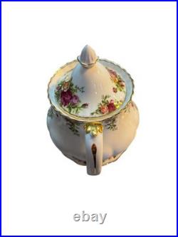 Royal Albert Old Country Roses Teapot Large 42 Oz With Trivet Royal Albert Old Country Roses Teapot Large 42 Oz With Trivet